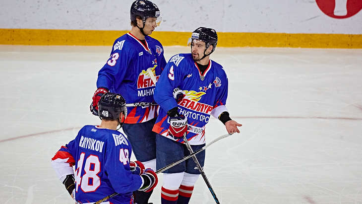Хоккеисты магнитогорского «Металлурга»
