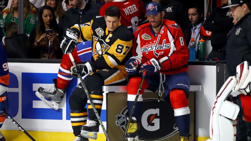 Сидни Кросби и Александр Овечкин