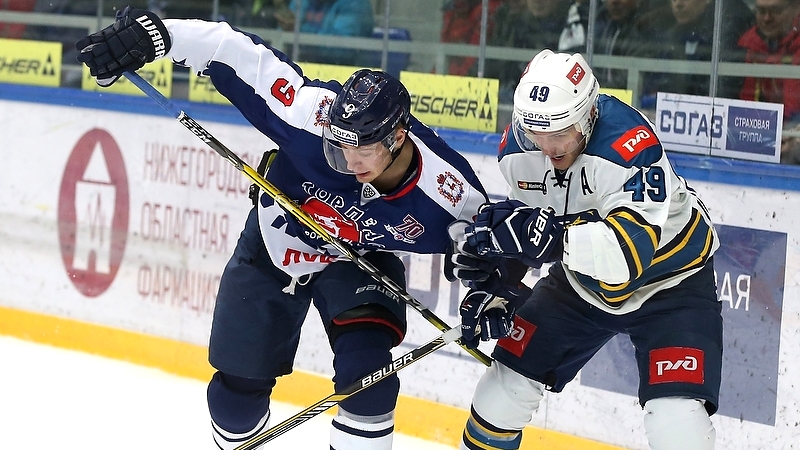 Нижегородцы пытались взять реванш за поражение (1:2 Б) недельной давности