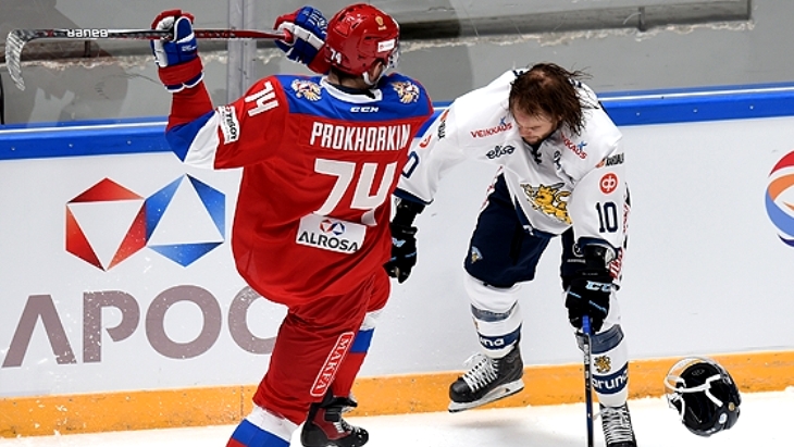 Сборная России обыграла Финляндию в Санкт-Петербурге