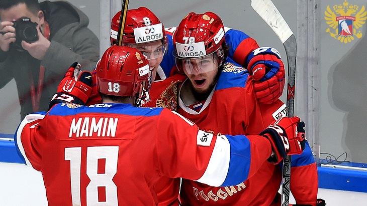 Сборная России открыла Шведские игры победой над Финляндией