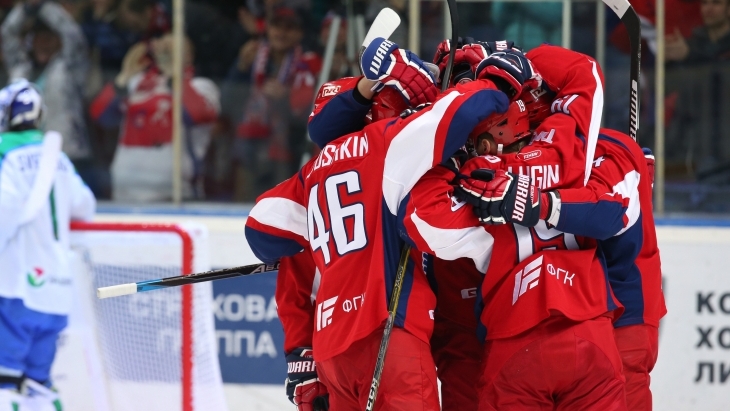 Хоккеисты «Локомотива»