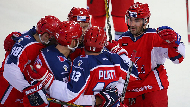 Хоккеисты ЦСКА