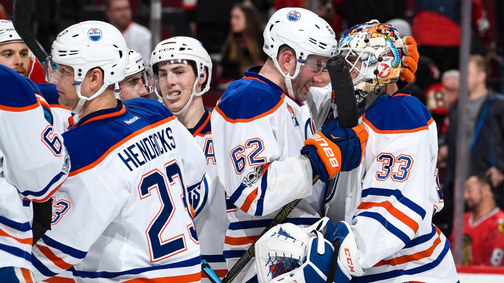 «Эдмонтон» прервал победную серию «Чикаго»