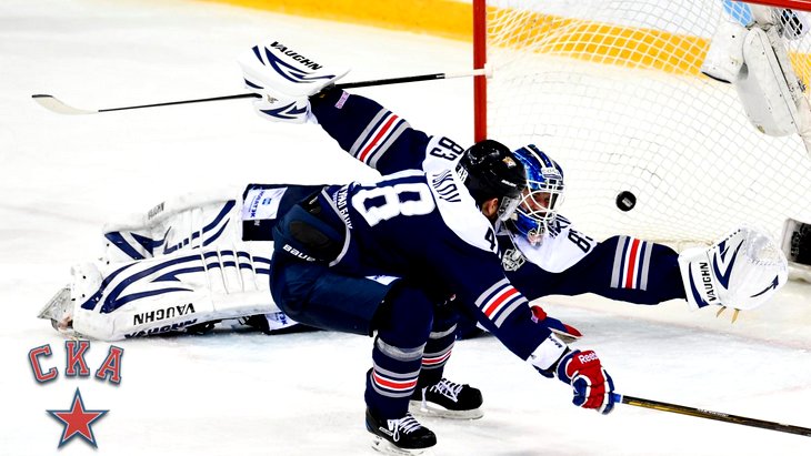 Голкипер «Металлурга» Василий Кошечкин стал одним из главных героев второго матча против СКА