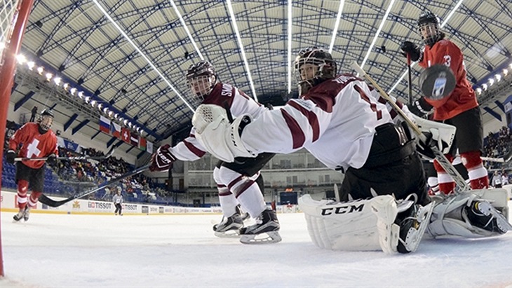 Швейцария — Латвия