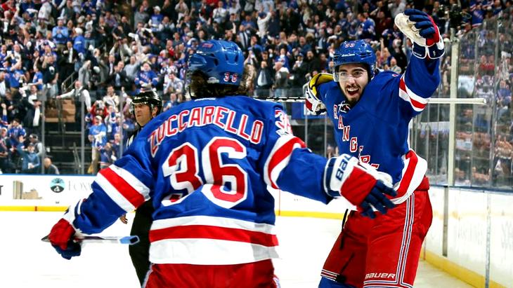 «Рейнджерс» выиграли у «Оттавы» в первом домашнем матче