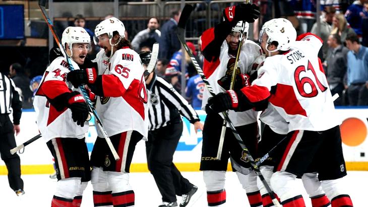 «Оттава» остановила «Рейнджерс»