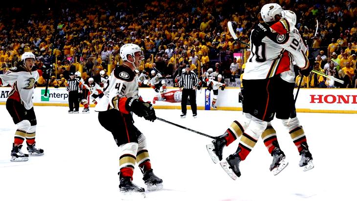 «Анахайм» выиграл важный матч в Нэшвилле