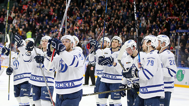 Хоккеисты «Динамо»