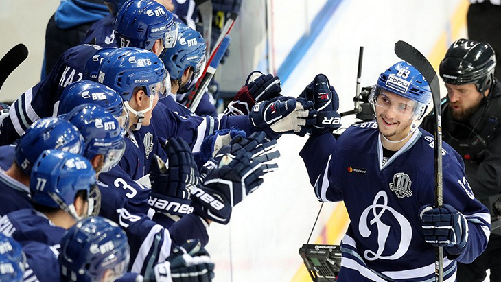 Хоккеисты московского «Динамо»