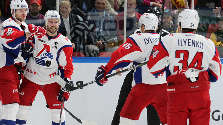 Хоккеисты «Локомотива»