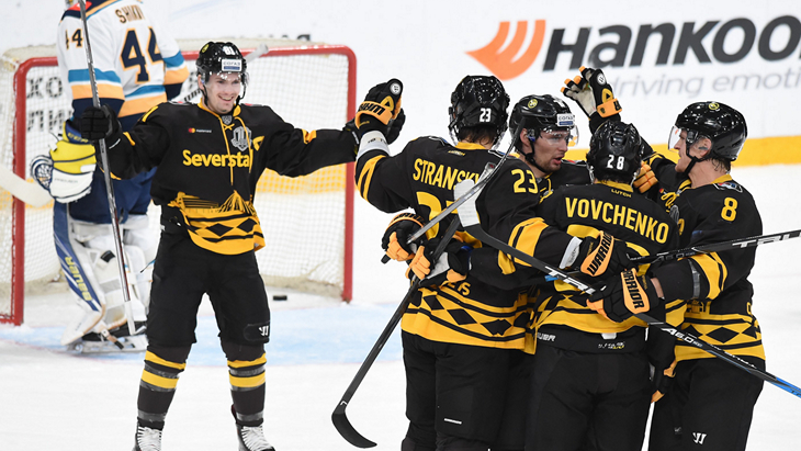 Хоккеисты «Северстали»