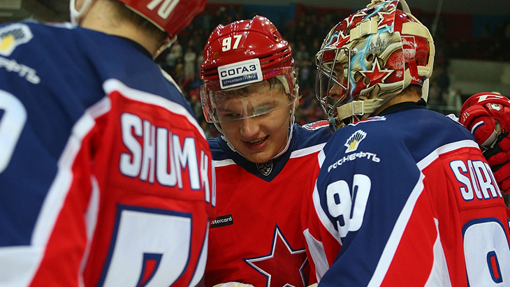 Хоккеисты ЦСКА