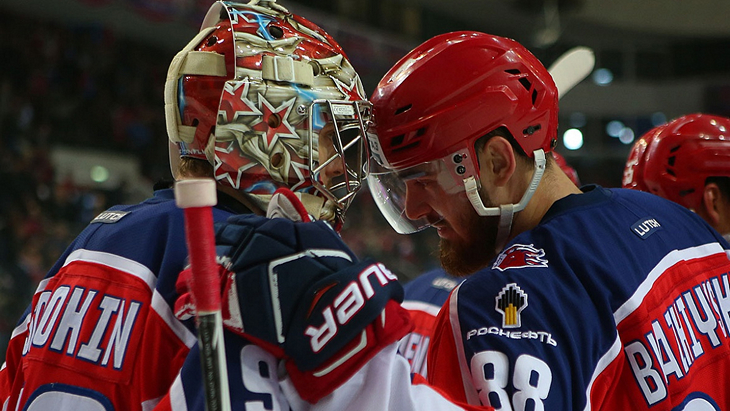 Хоккеисты ЦСКА