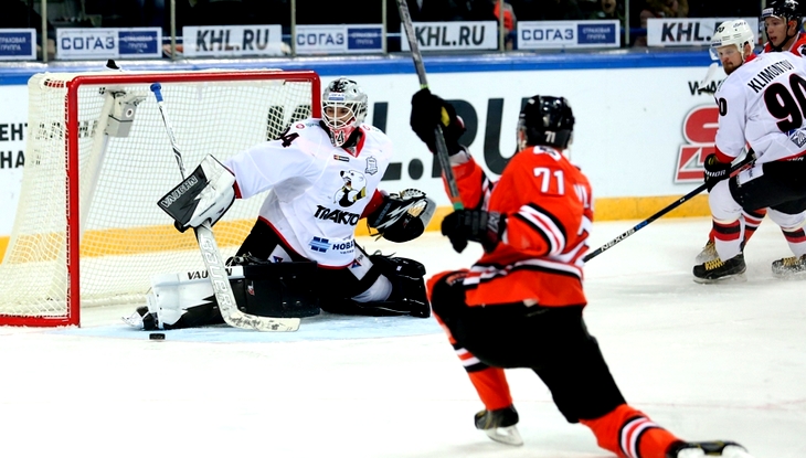 «Трактор» набрал три очка в Хабаровске