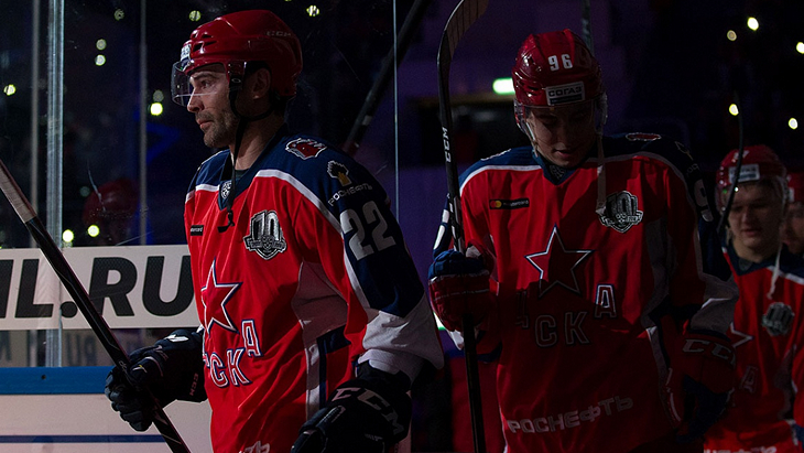 Хоккеисты ЦСКА