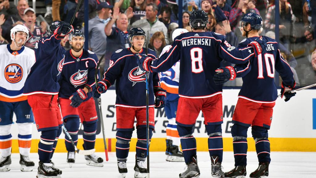 «Коламбус» победил «Айлендерс»