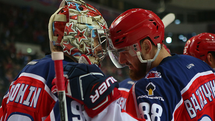 Хоккеисты ЦСКА