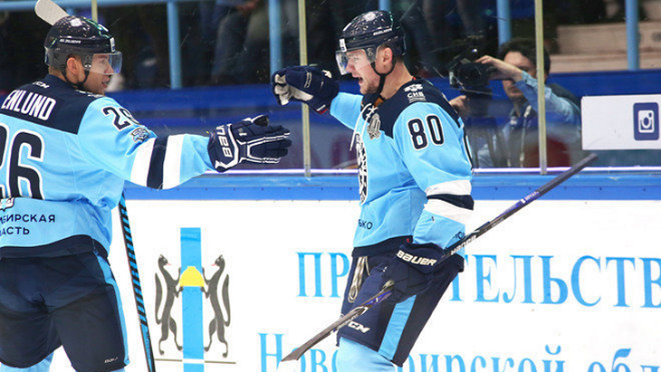 Хоккеисты «Сибири»