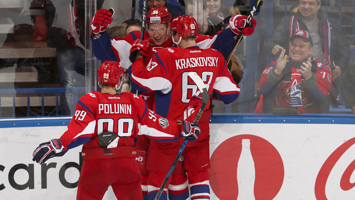 Хоккеисты «Локомотива»