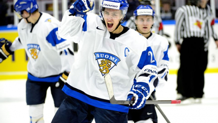 Хоккеисты сборной Финляндии