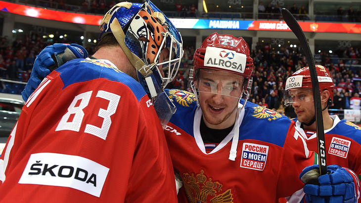 Российские хоккеисты