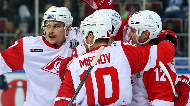 Хоккеисты «Спартака»