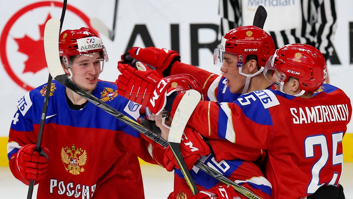 Хоккеисты сборной России