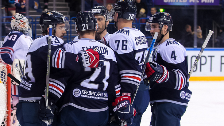 Хоккеисты «Магнитки»