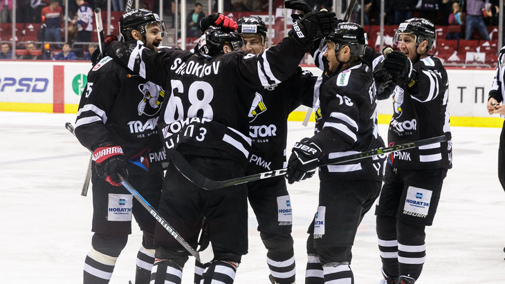 Хоккеисты «Трактора»