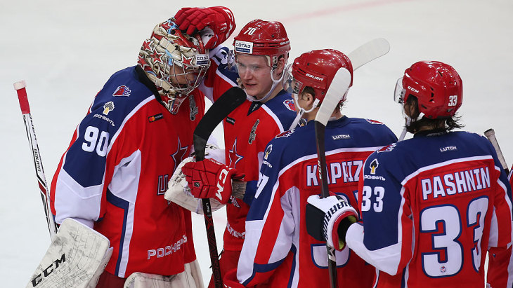 Игроки ЦСКА