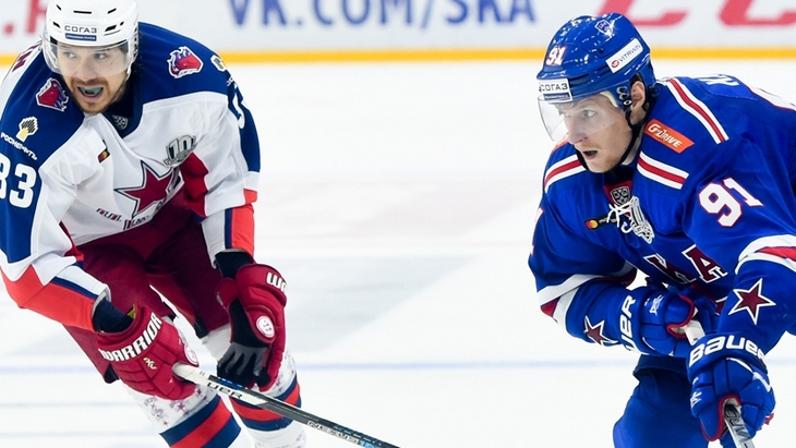 В этом сезоне в финале Запада сыграют ЦСКА и СКА