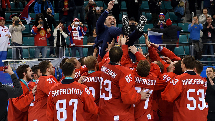 Хоккеисты сборной России