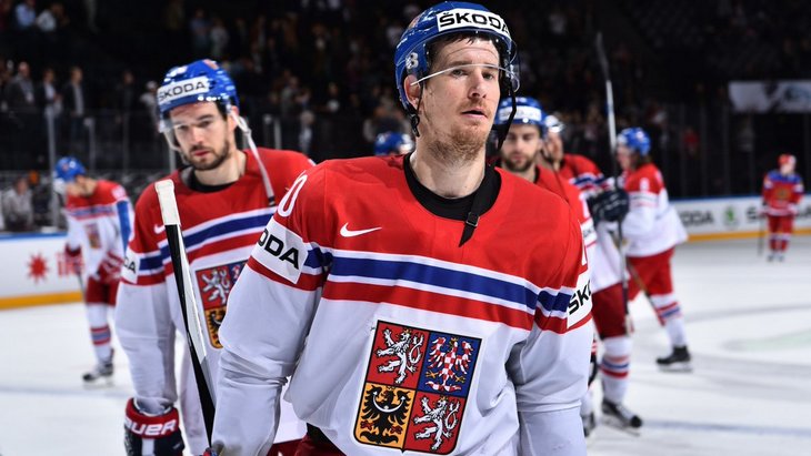 Хоккеисты сборной Чехии