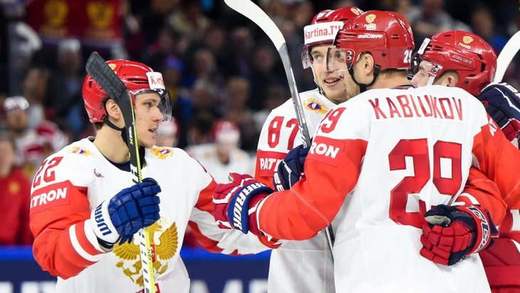 Хоккеисты сборной России