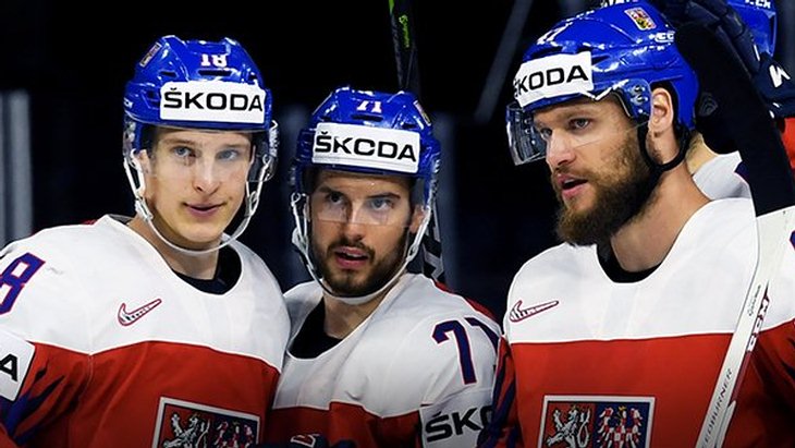 Игроки сборной Чехии