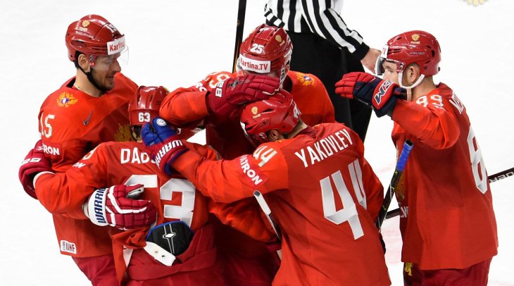 Игроки сборной России