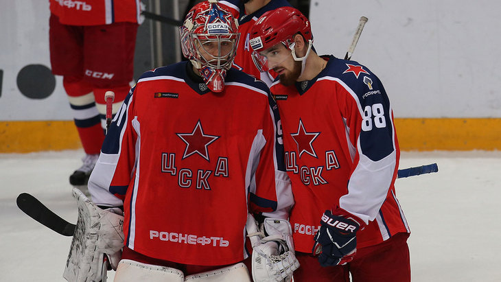Хоккеисты ЦСКА
