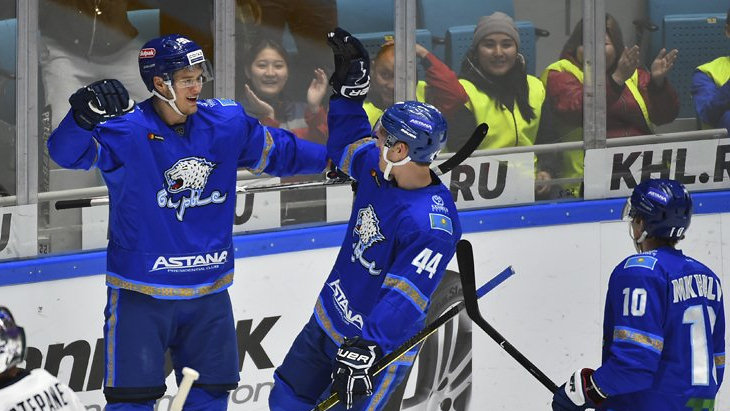 Хоккеисты «Барыса»