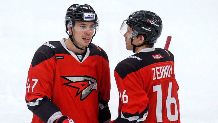 Хоккеисты «Авангарда»