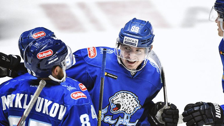 Хоккеисты «Барыса»