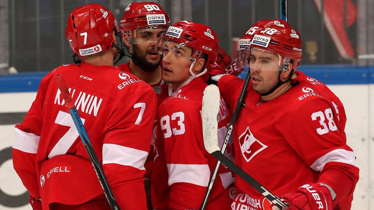 Хоккеисты «Спартака»