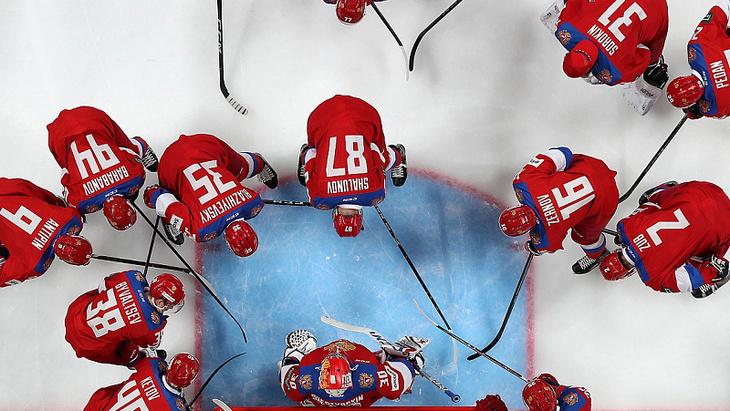 Хоккеисты сборной России