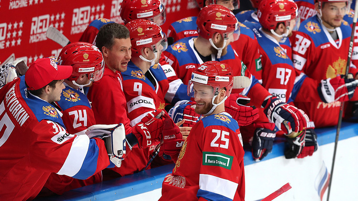 Хоккеисты сборной России