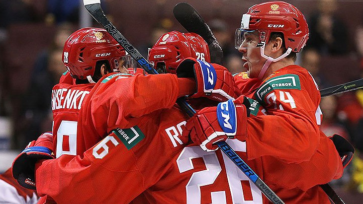 Россия разгромила Данию на старте МЧМ-2019