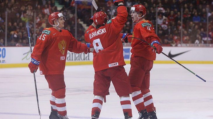 Хоккеисты сборной России