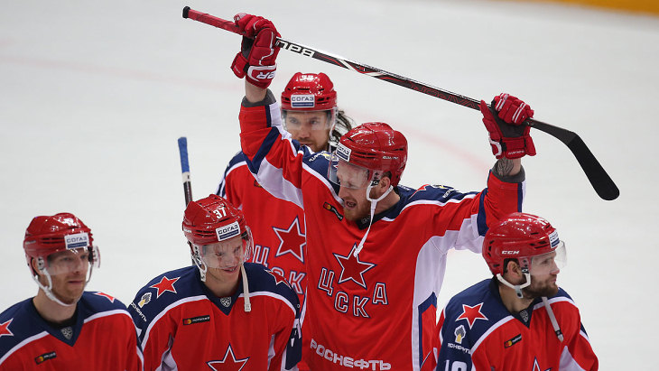 Игроки ЦСКА