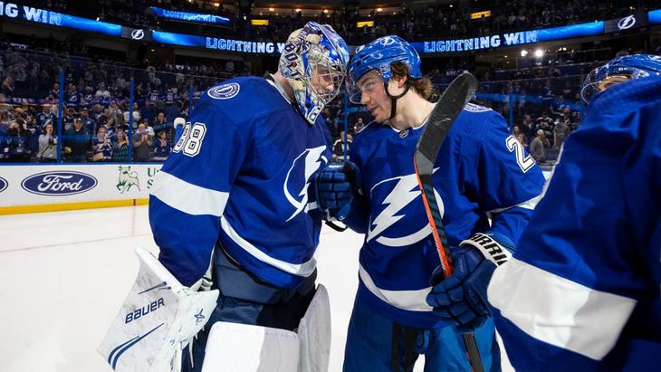 Хоккеисты «Тампы»