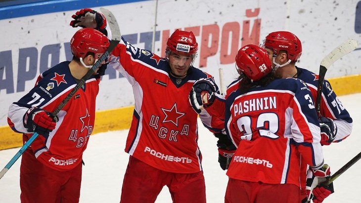 Игроки ЦСКА